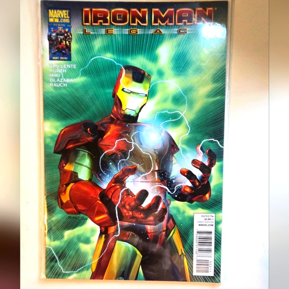 Iron Man Legacy - Marvel Comic Issue 2 May 2010